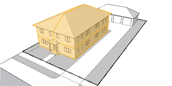Quadplex Drawing