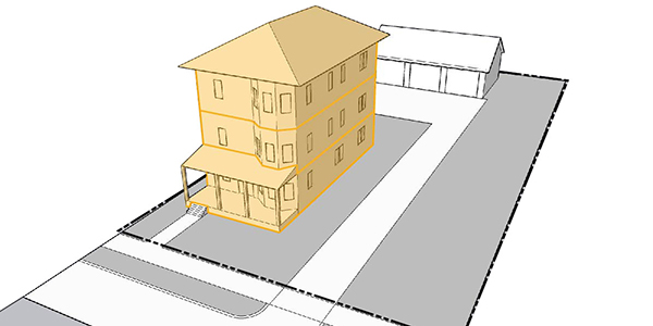 Triplex Drawing